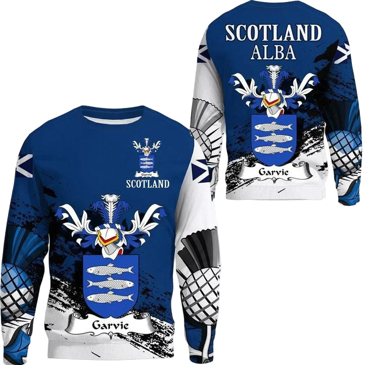 Garvie Scottish Family Crest Scotland Special Sweater A7 ? Usalast