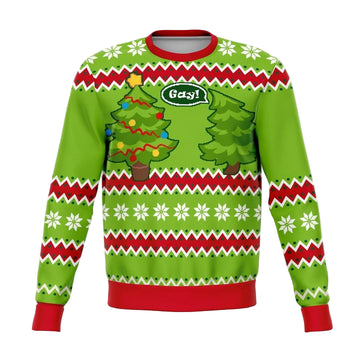 Gay Tree Funny Meme 2022 Design 3d Ugly Christmas Sweater ? Usalast