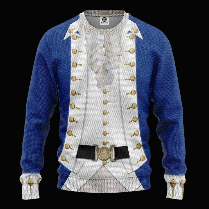 Alexander Hamilton Custom Ugly Sweater ? Usalast