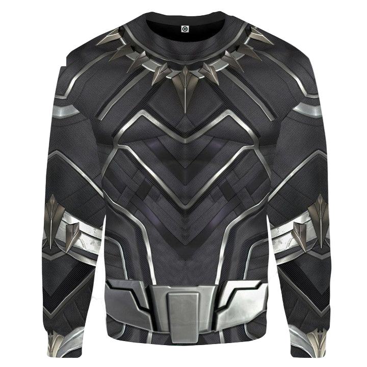 Black Panther Costume Custom Sweater Apparel ? Usalast