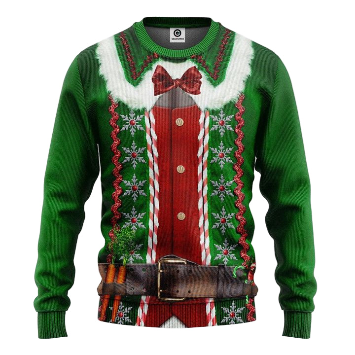 Christmas Elf Custom Sweater Apparel ? Usalast