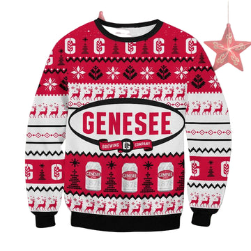 Genesee Beer Ugly Christmas Sweater 2022 ? Usalast