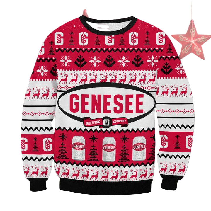 Genesee Beer Ugly Christmas Sweater 2022 ? Usalast