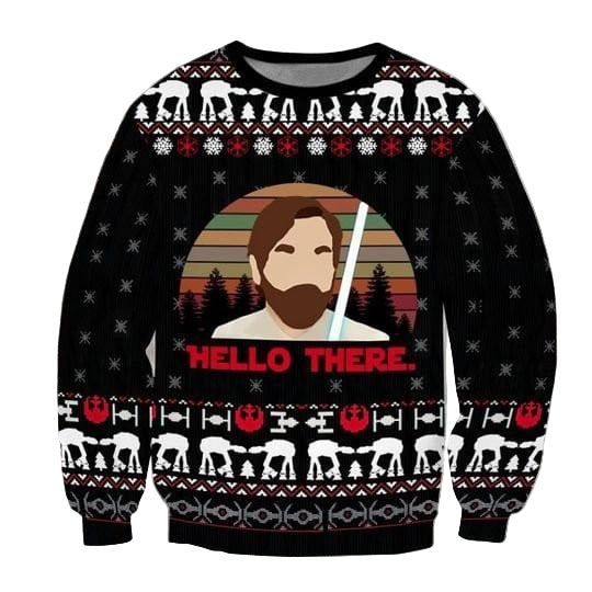 Obi-Wan Kenobi Hello There Ugly Sweater