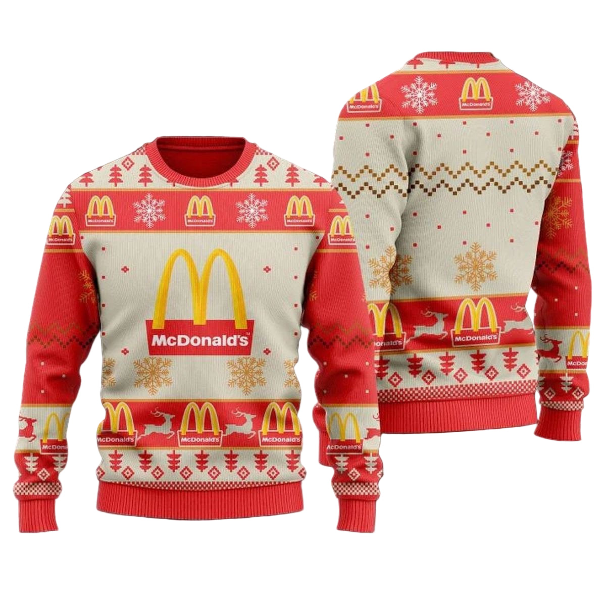 Mcdonald?s Ugly Christmas Sweater