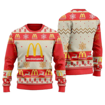 Mcdonald?s Ugly Christmas Sweater
