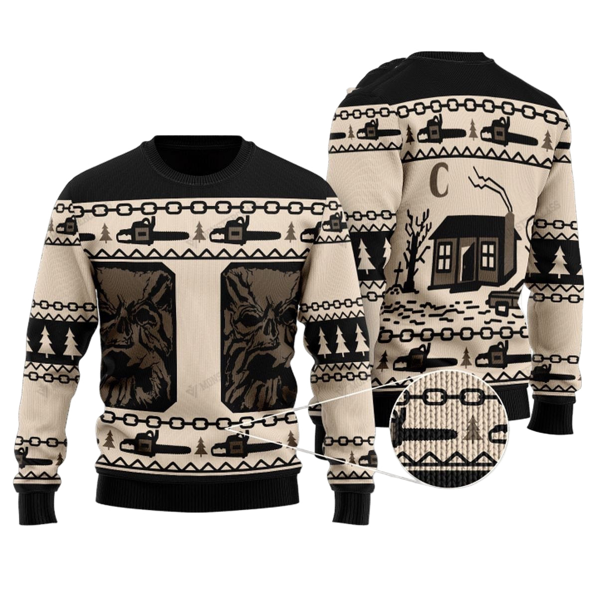 Evil Dead Ugly Christmas Sweater