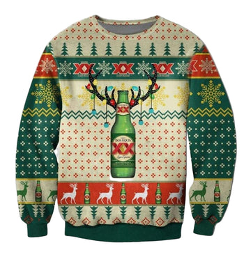 Dos Equis Beer Ugly Christmas Sweater