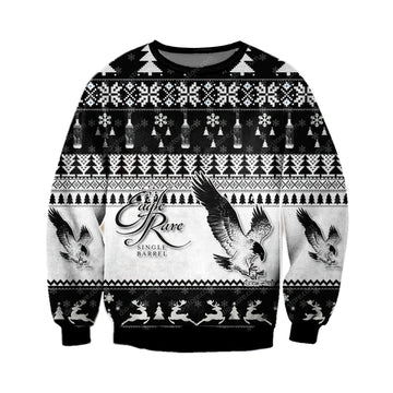 Eagle Rare Single Barrel Ugly Christmas Sweater, All Over Print Sweatshirt