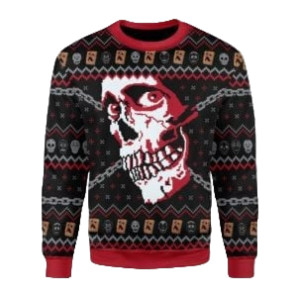 Evil Dead 2 Ugly Christmas Sweater, All Over Print Sweatshirt