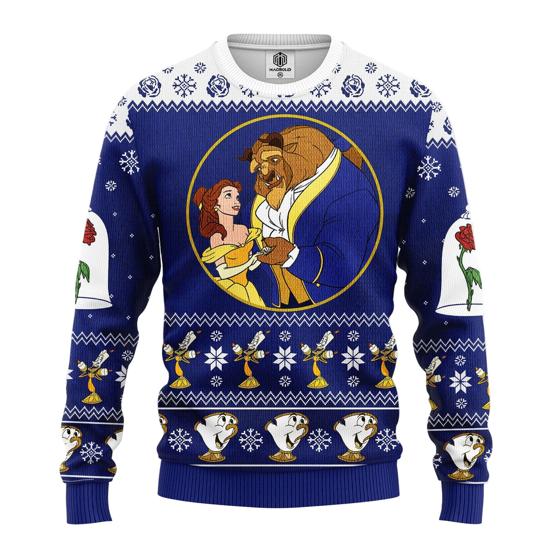 Beauty And The Beast Ugly Christmas Sweater