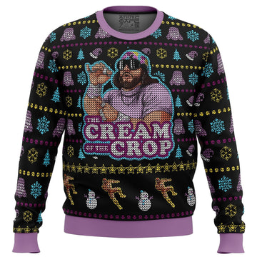 The Cream of the Crop Macho Man Randy Savage Pro Wrestling Ugly Christmas Sweater