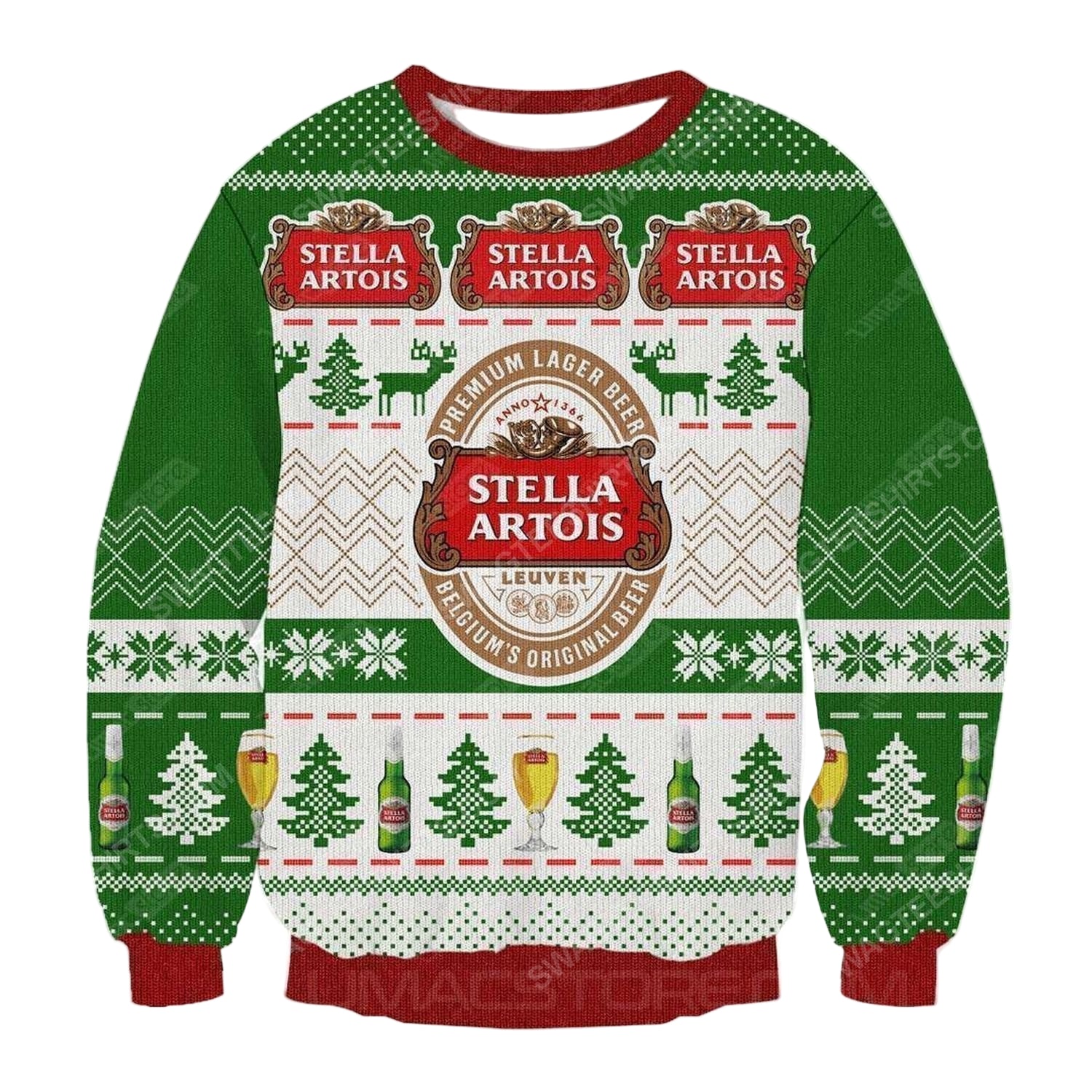 Stella Artois Premium Lager Beer Ugly Sweater