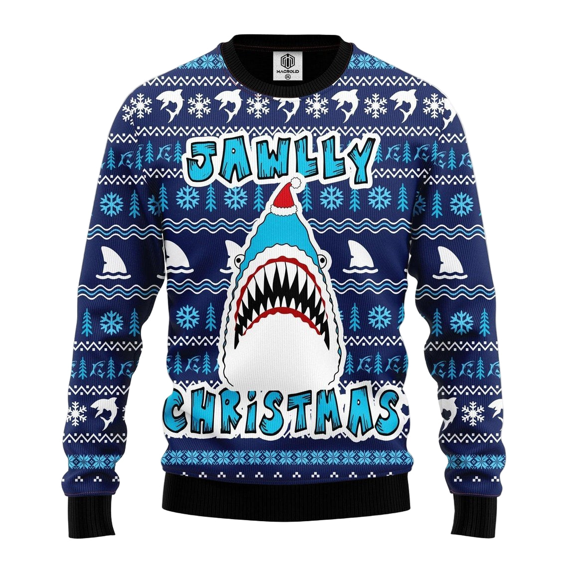 Shark Jawlly Christmas Awesome Gift For Christmas Ugly Christmas Sweater