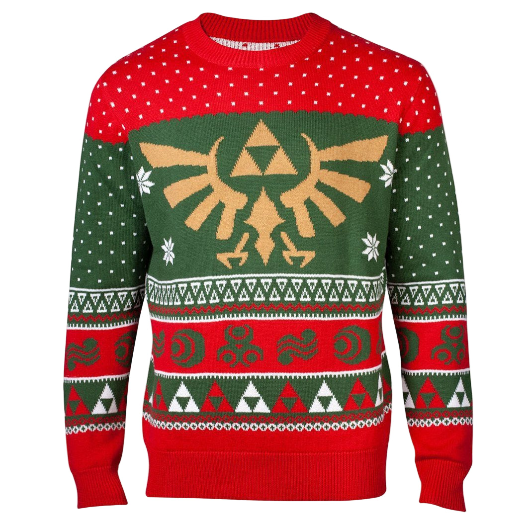 The Legend of Zelda Xmas in Hyrule Knitted Ugly Sweater