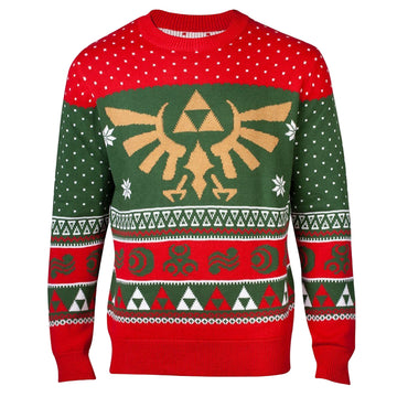 The Legend of Zelda Xmas in Hyrule Knitted Ugly Sweater