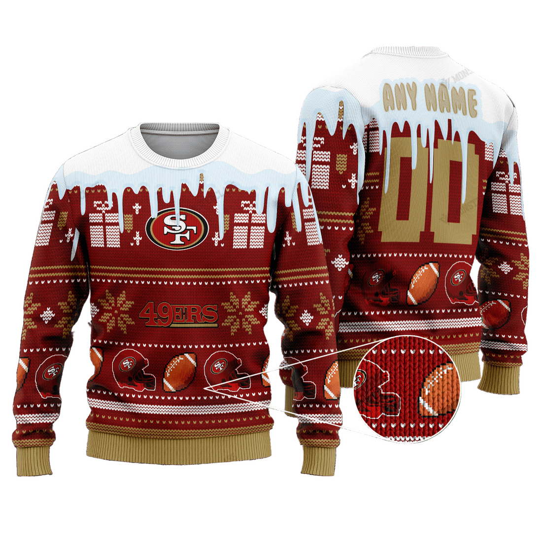 San Francisco 49ers Woolen Sweater 164