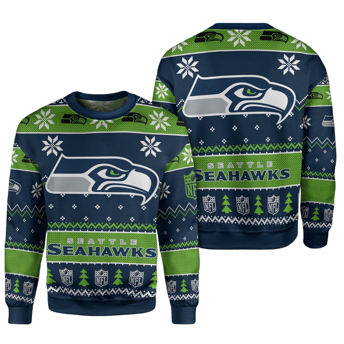 Seattle Seahawks Ugly Sweatshirt