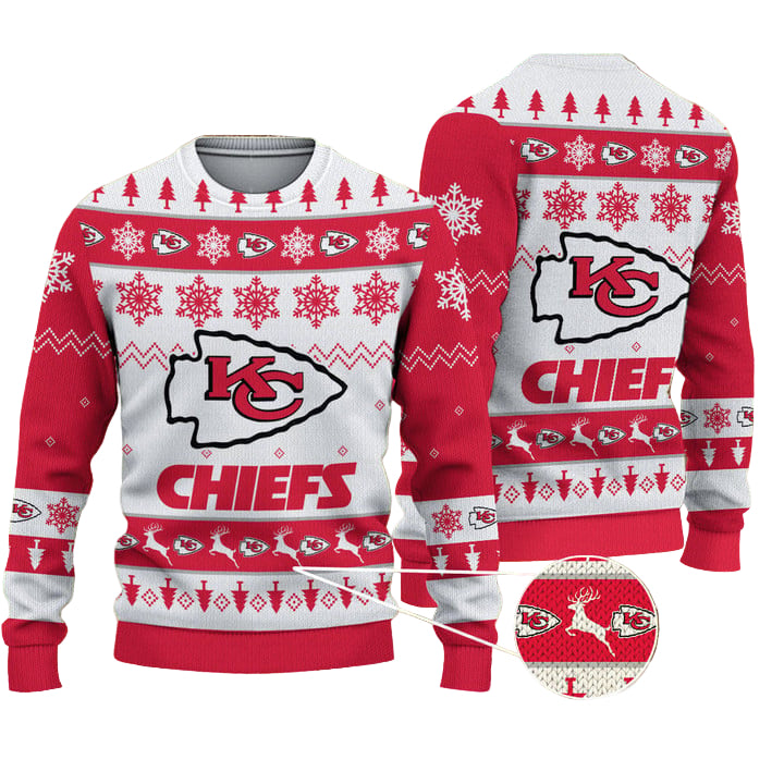 Kansas City Chiefs Woolen Sweater BGSWT140