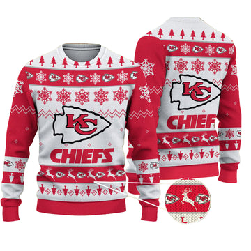 Kansas City Chiefs Woolen Sweater BGSWT140