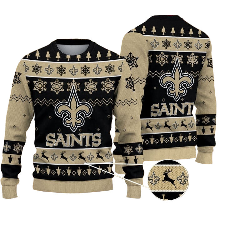 New Orleans Saints Woolen Sweater BGSWT132