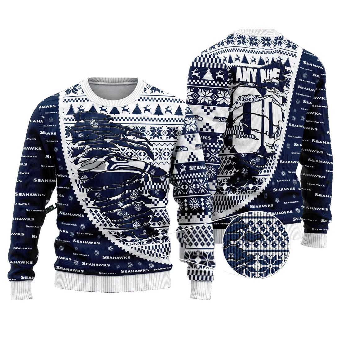 Seattle Seahawks Woolen Sweater 148