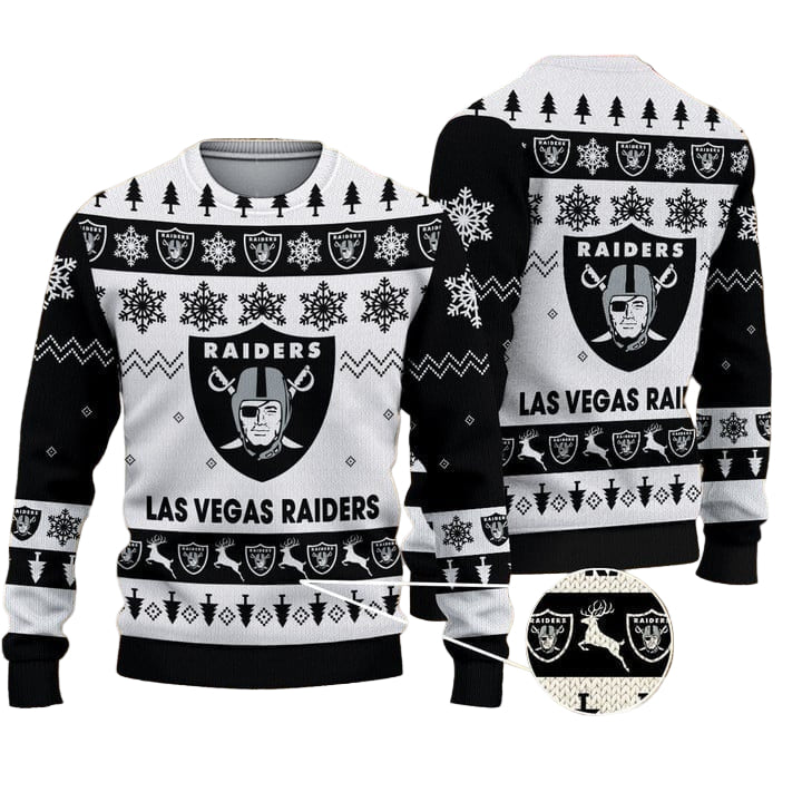 Las Vegas Raiders Woolen Sweater BGSWT114