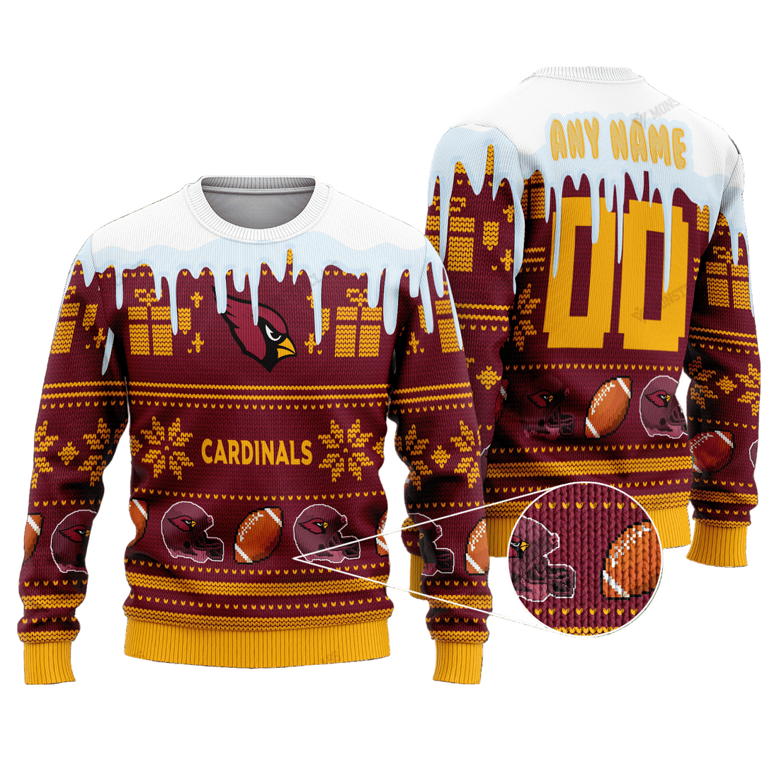 Arizona Cardinals Woolen Sweater 177