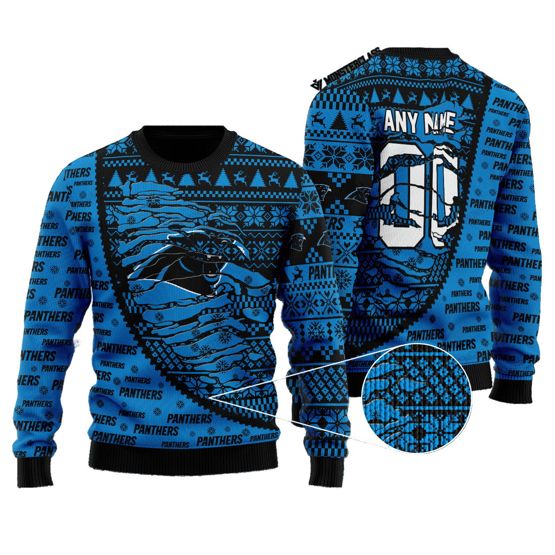 Carolina Panthers Woolen Sweater 150