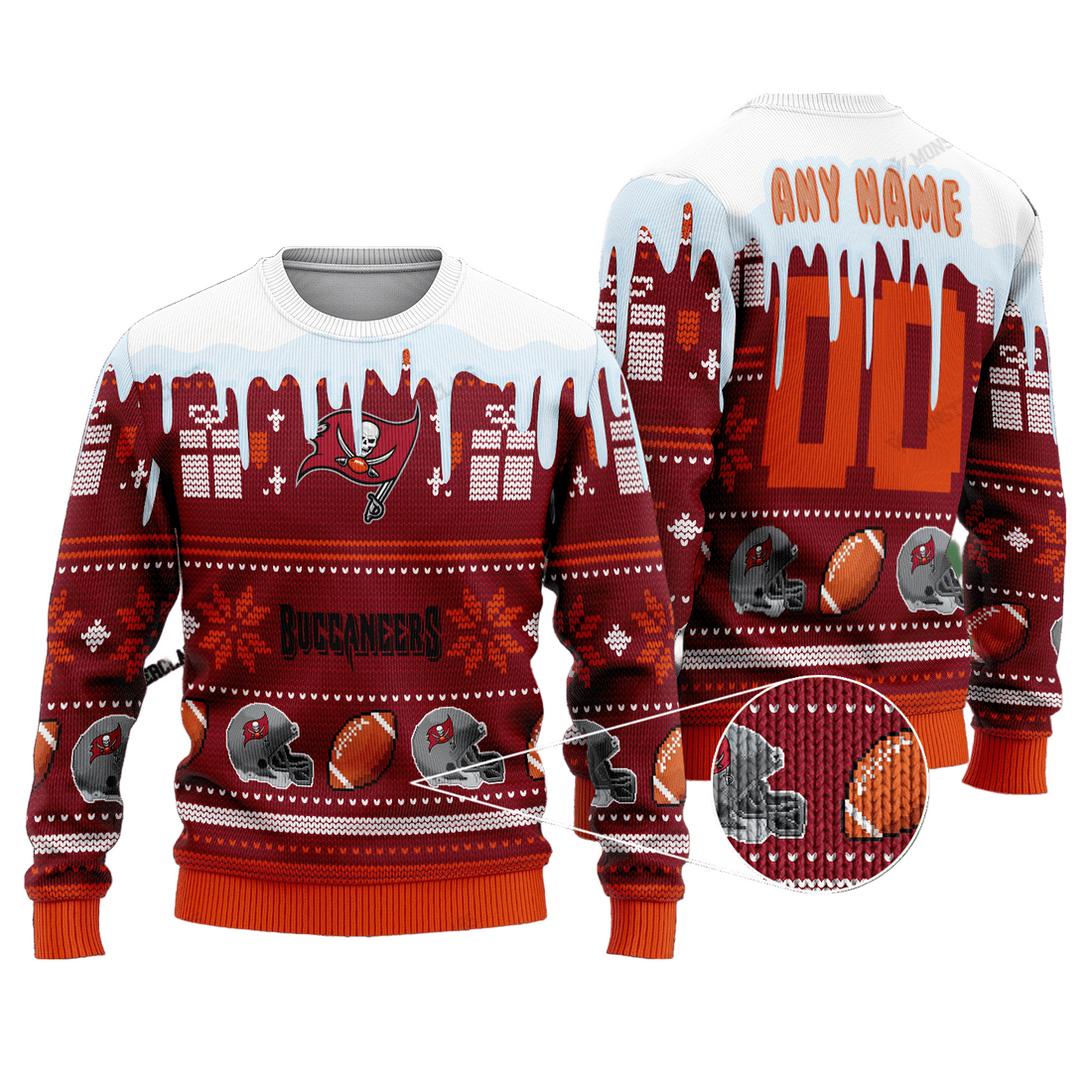 Tampa Bay Buccaneers Woolen Sweater 174