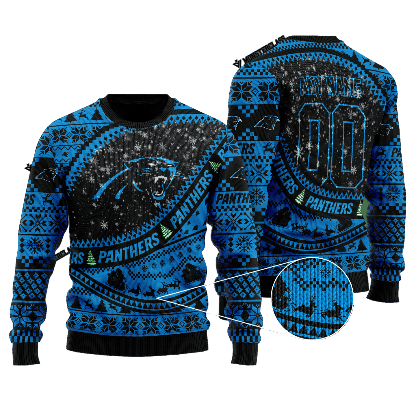 Carolina Panthers Woolen Sweater 113