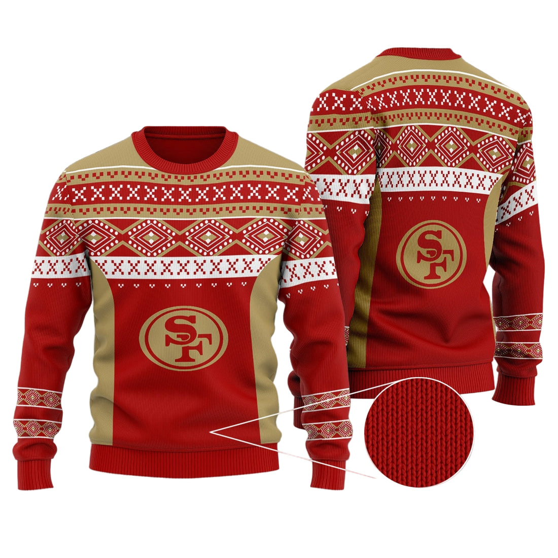 San Francisco 49ers Woolen Sweater 91