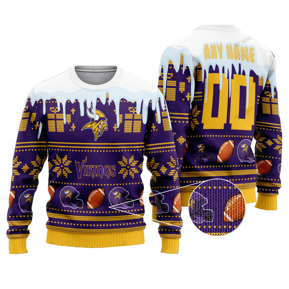 Minnesota Vikings Woolen Sweater 159