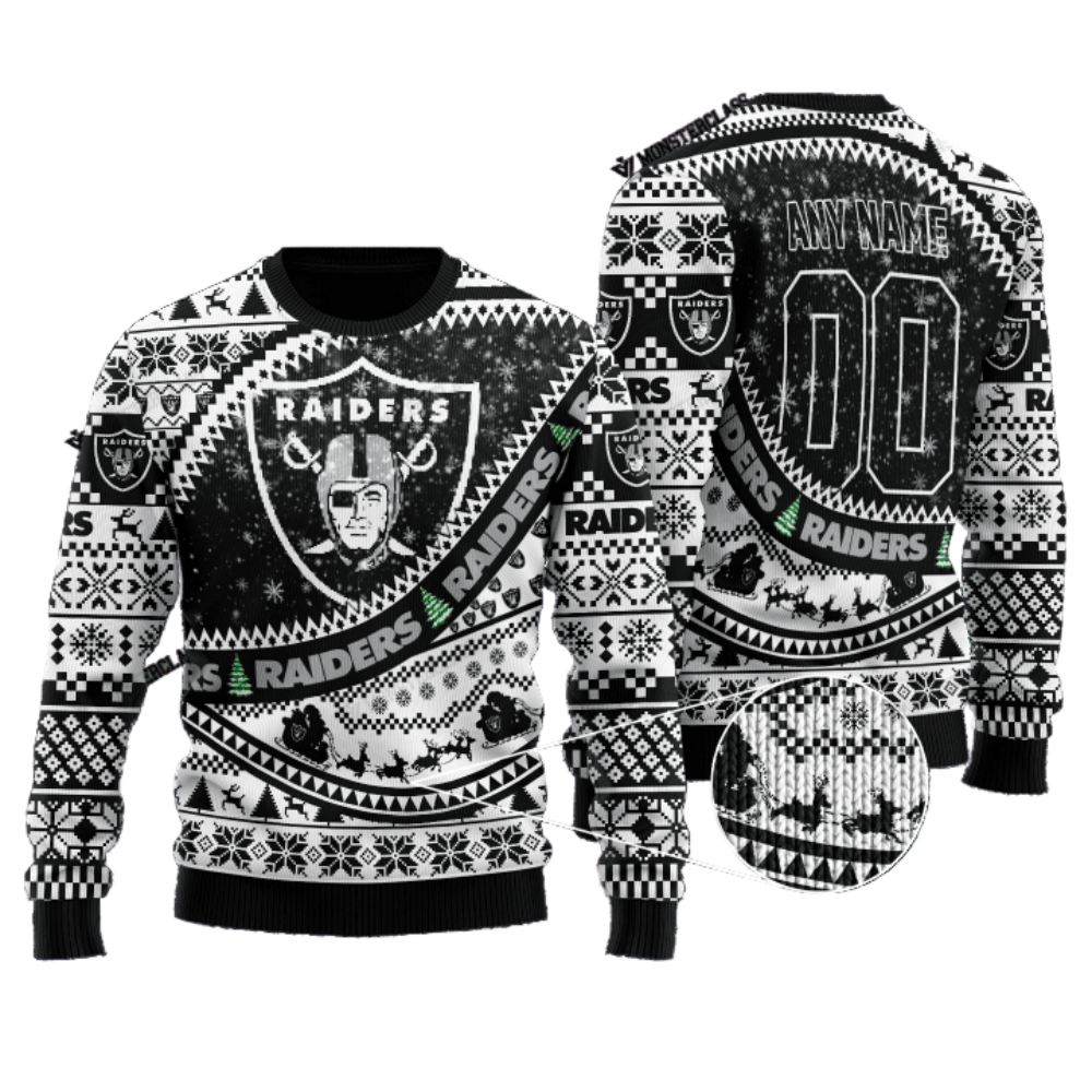 Las Vegas Raiders Woolen Sweater 110