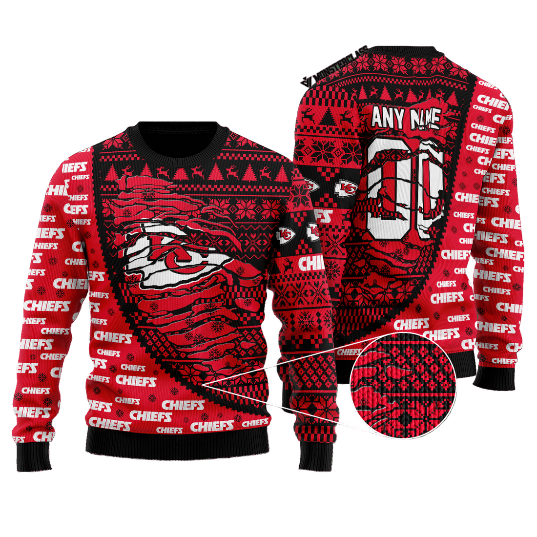 Kansas City Chiefs Woolen Sweater 154