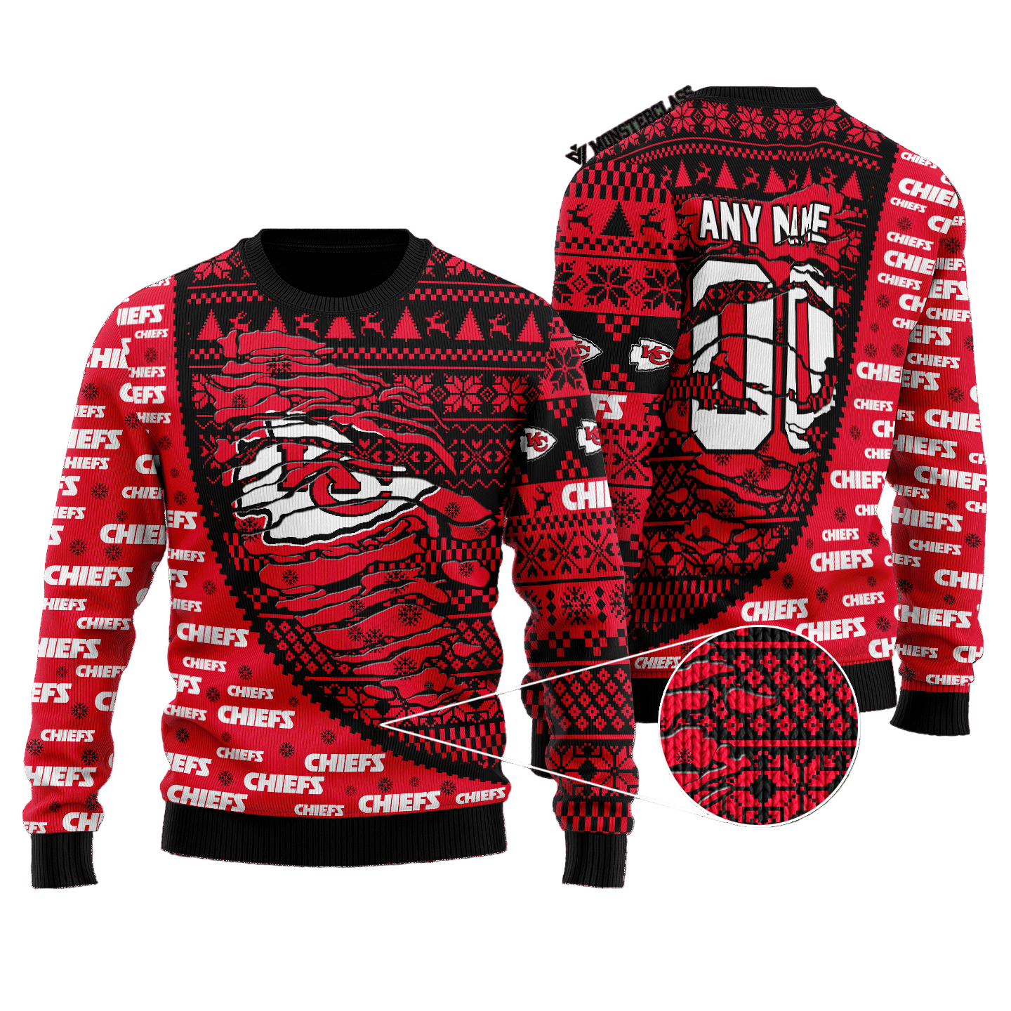 Kansas City Chiefs Woolen Sweater 154