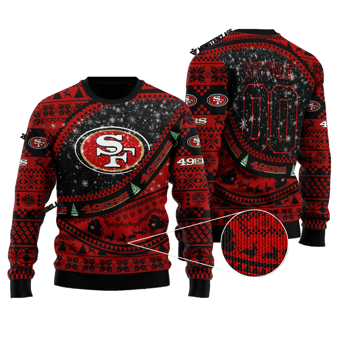 San Francisco 49ers Woolen Sweater 112