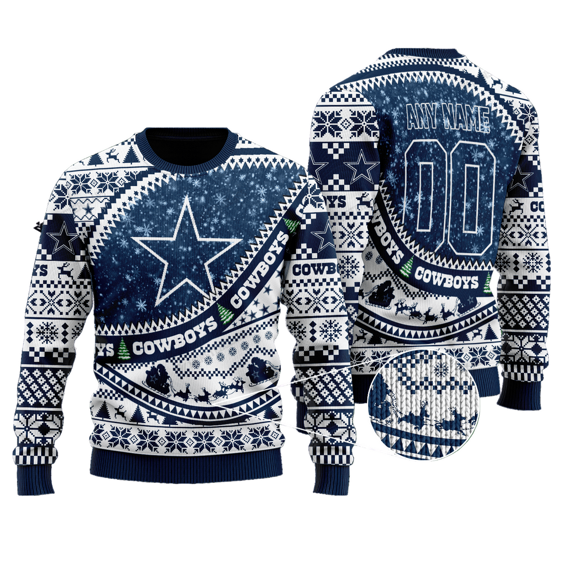 Dallas Cowboys Woolen Sweater 123