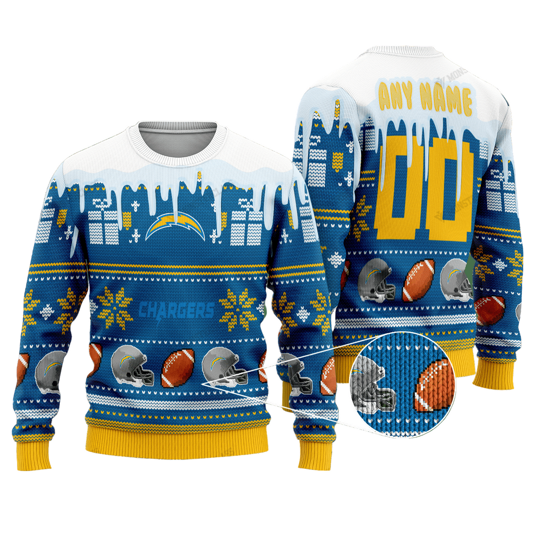 Los Angeles Chargers Woolen Sweater 160