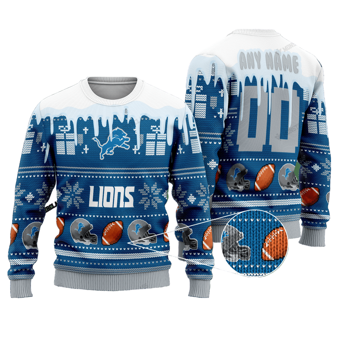 Detroit Lions Woolen Sweater 170