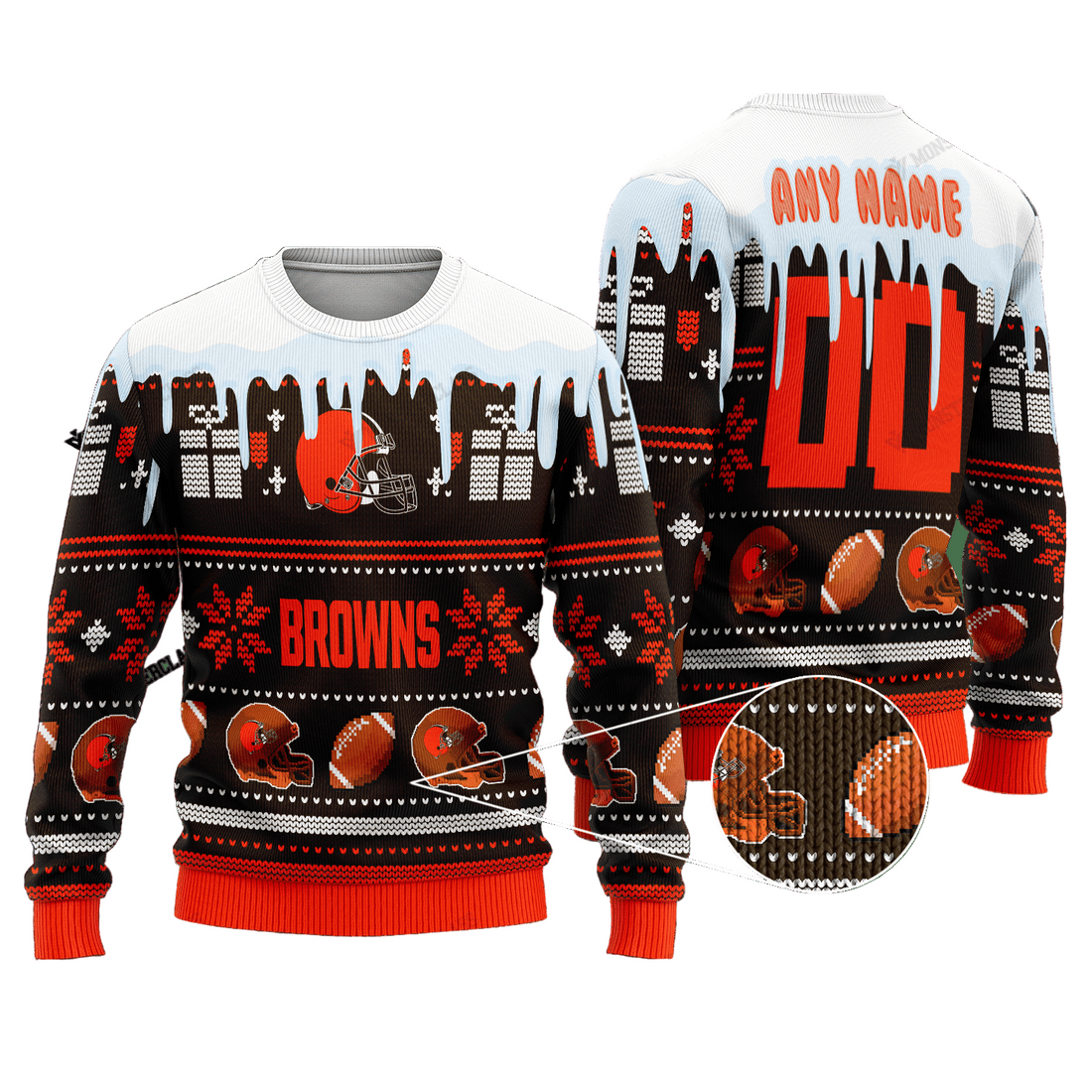 Cleveland Browns Woolen Sweater 173