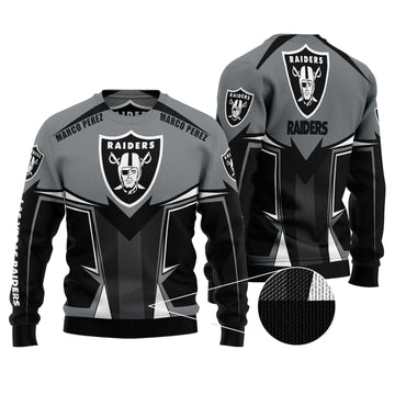 Las Vegas Raiders Woolen Sweater BG67