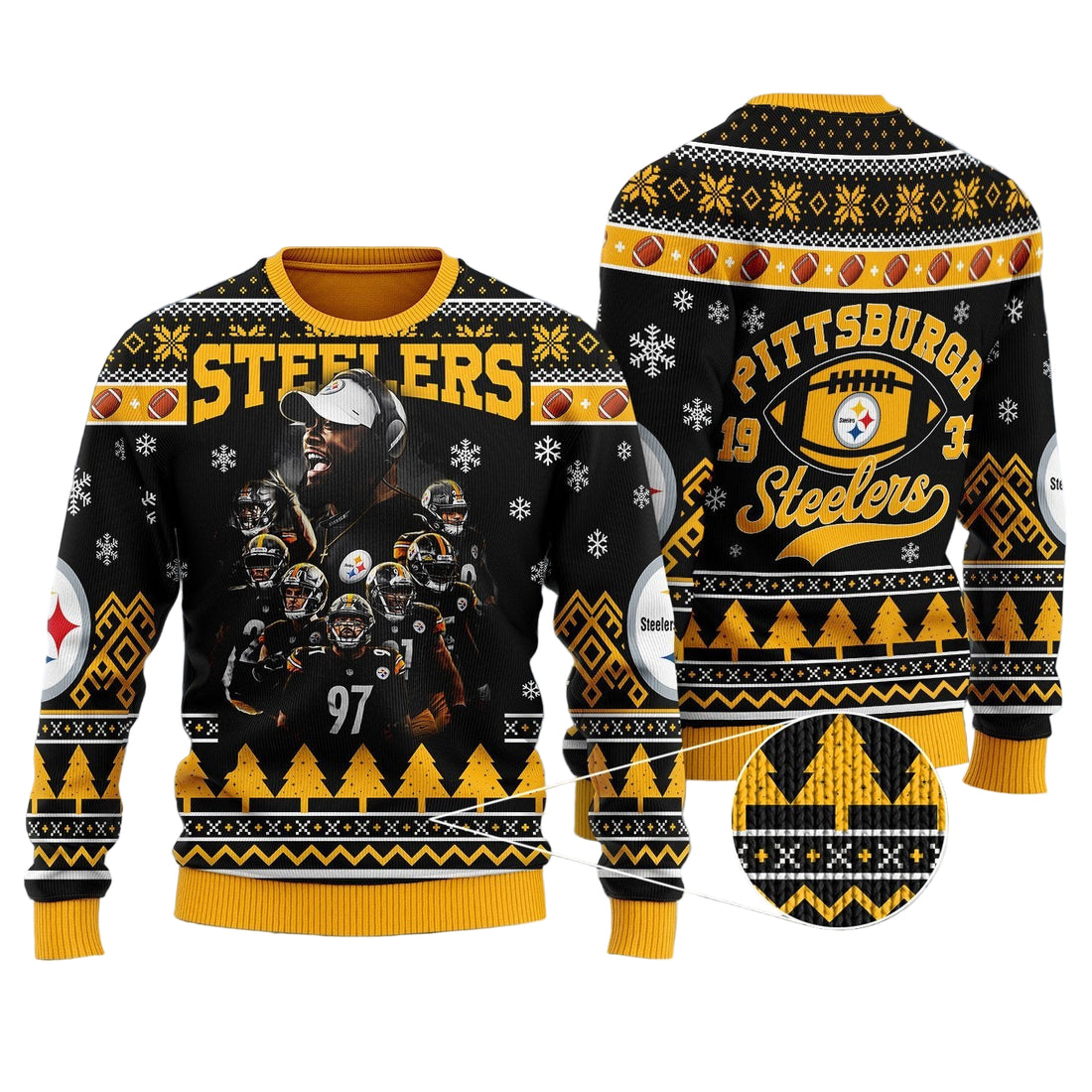 Pittsburgh Steelers Woolen Sweater BG33