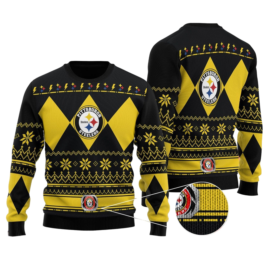 Pittsburgh Steelers Woolen Sweater 87