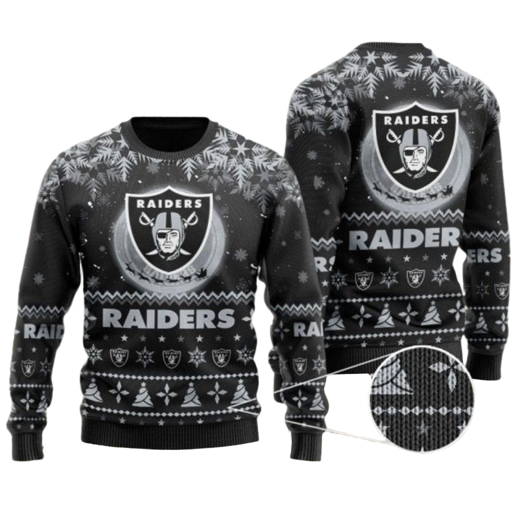 Las Vegas Raiders Woolen Sweater BG68
