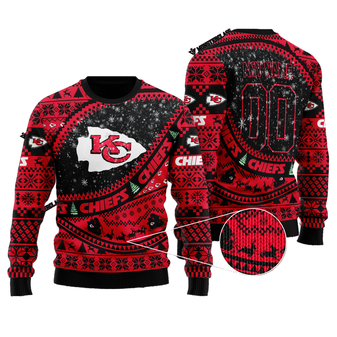 Kansas City Chiefs Woolen Sweater 121