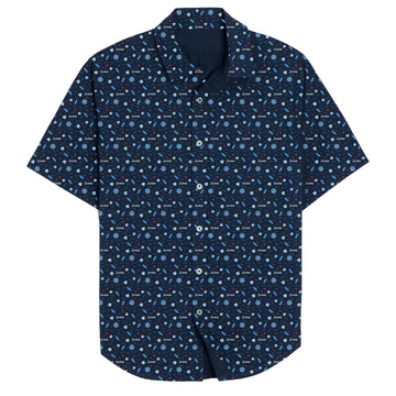 Surfside Merch Surfside Hawaiian Shirt Navy Gifts For Dad -WearandDecor