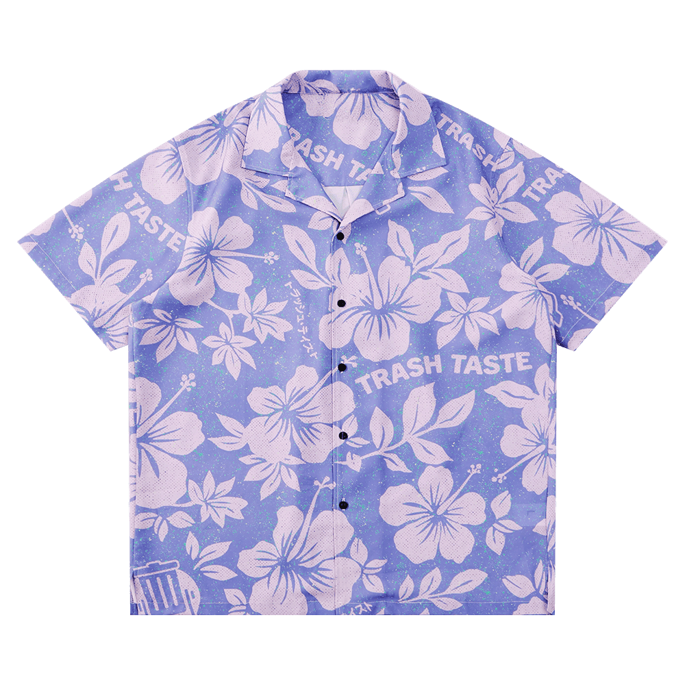 Trash Taste Merch Trash Taste Hawaiian Shirt Aloha Shirt Father's Day Gifts For Husband -WearandDecor