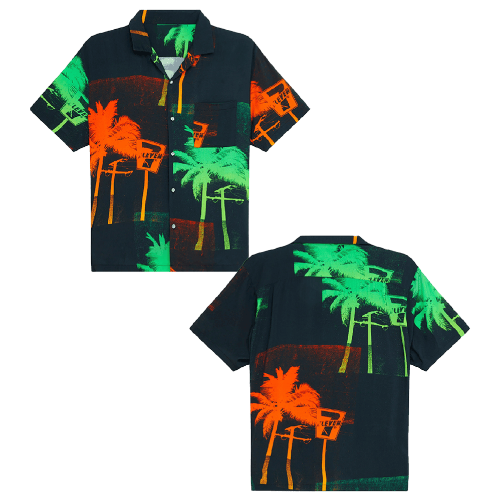 Official 7 Collection Merch 7 Eleven Paradise Drive Hawaiian Shirt Top 10 Father's Day Gifts -WearandDecor