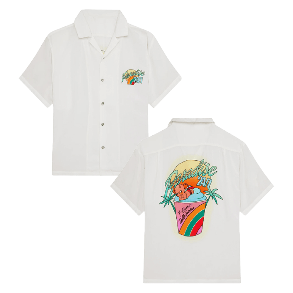 Official 7 Collection Merch 7 Eleven Paradise 24 7 Hawaiian Shirt Stepdad Gifts For Father's Day -WearandDecor